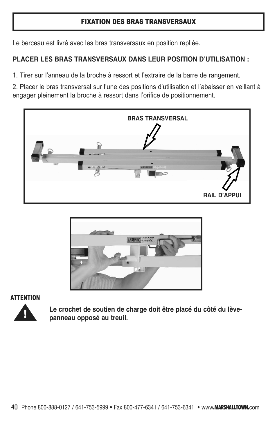 Marshalltown DL11 Drywall Lift User Manual | Page 40 / 48