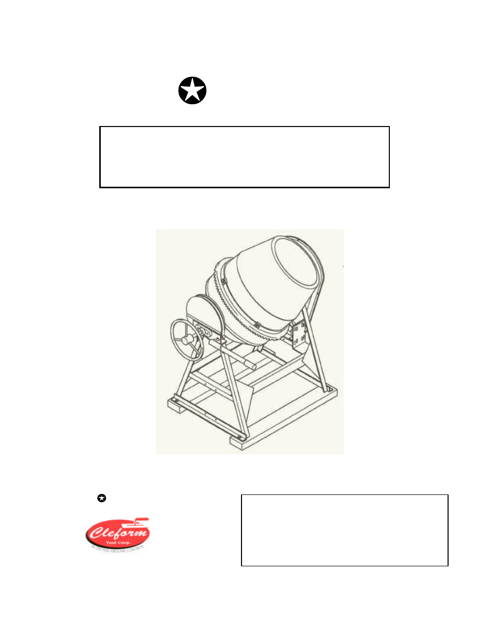 Marshalltown 59020A Mixer User Manual | 14 pages