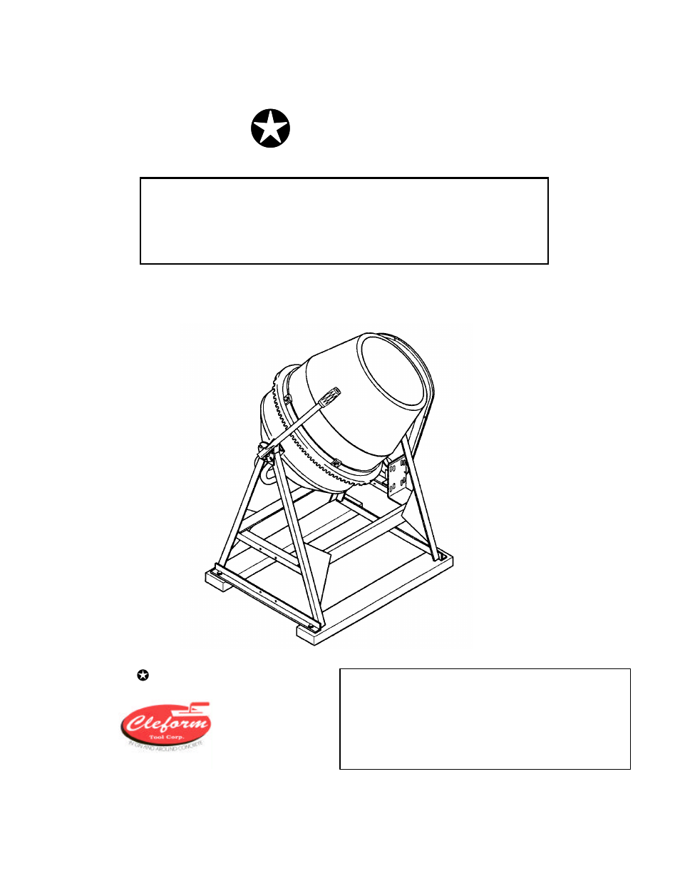 Marshalltown 59016A Mixer User Manual | 12 pages