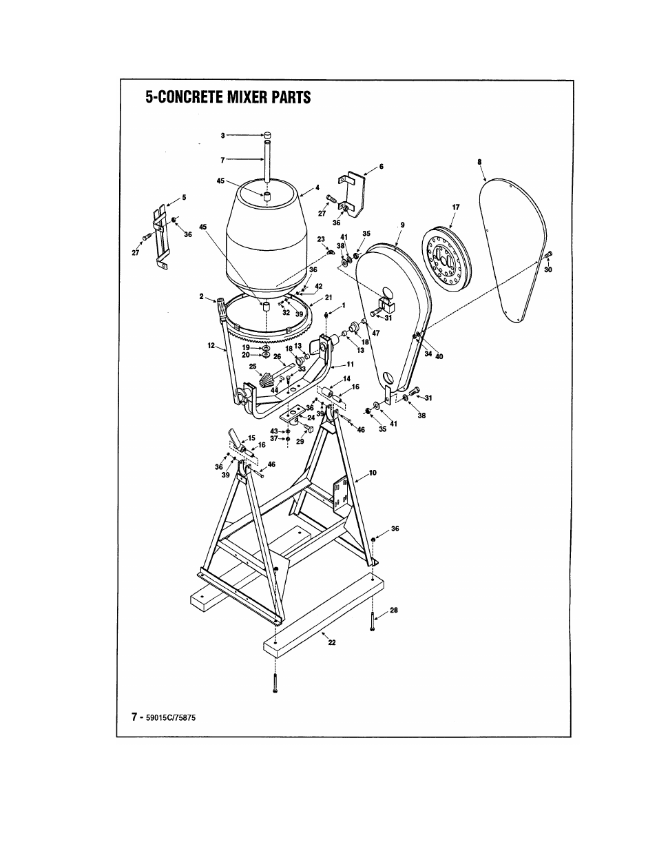 Marshalltown 59016A Mixer User Manual | Page 8 / 12