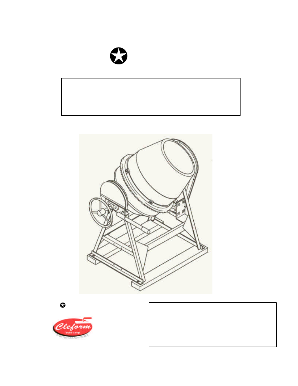 Marshalltown 59017 Mixer User Manual | 13 pages