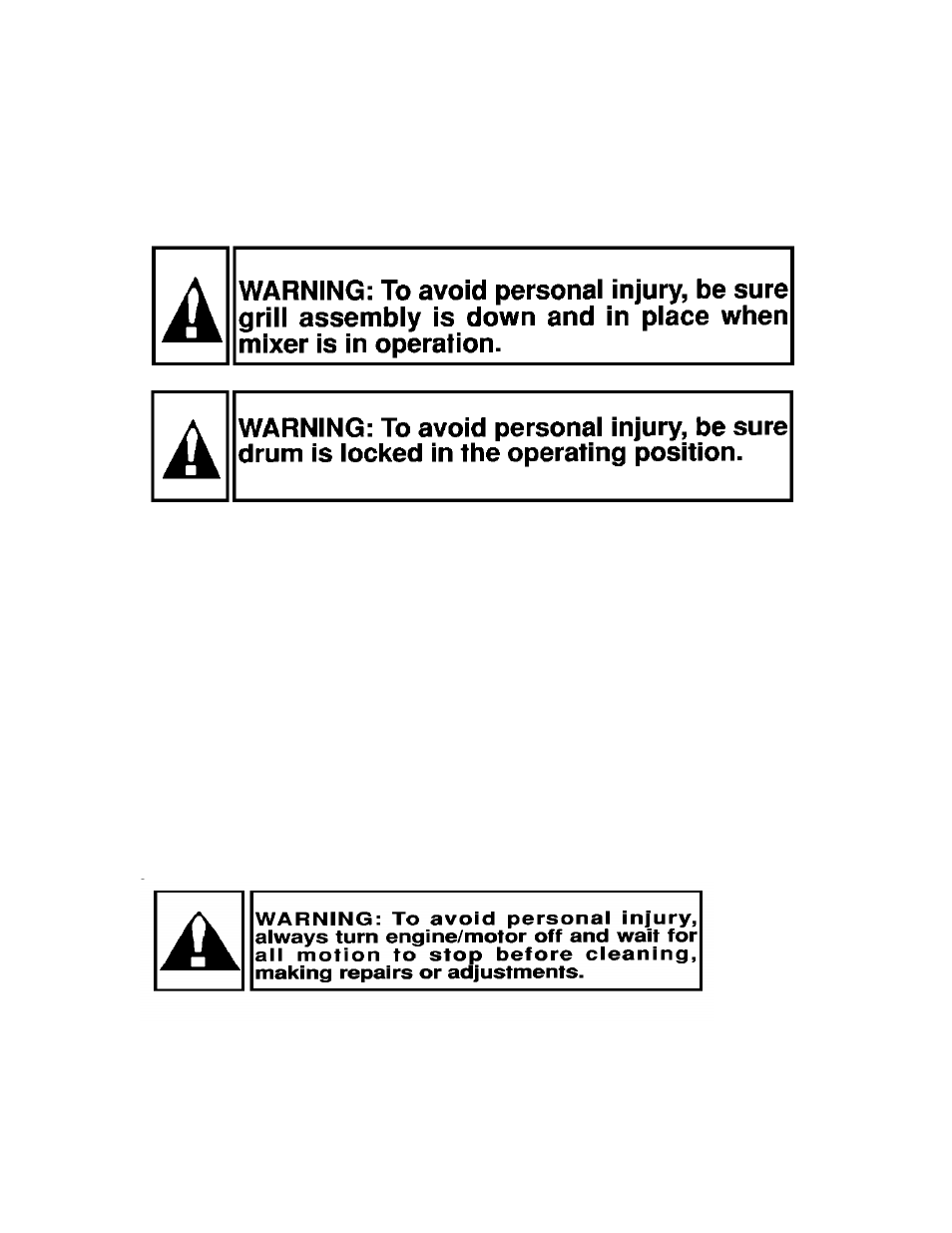 Marshalltown 1000MP Mixer User Manual | Page 9 / 29