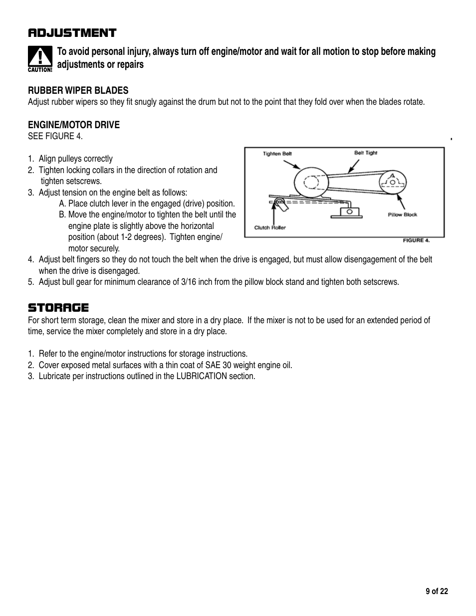 Marshalltown 1200MP Mixer User Manual | Page 9 / 22