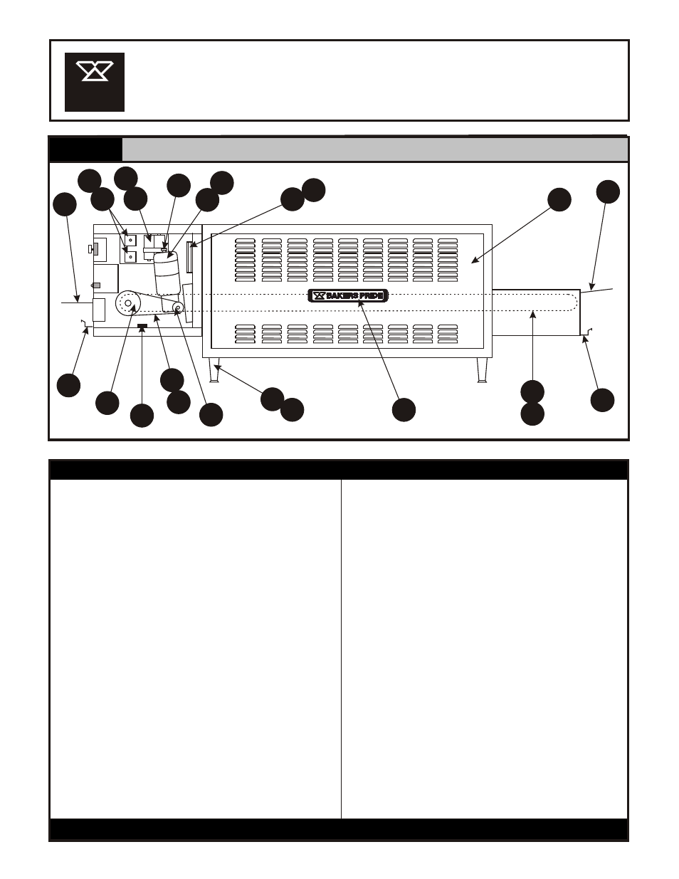 Apc-18, Electric conveyor oven | Bakers Pride APC-18 User Manual | Page 3 / 4