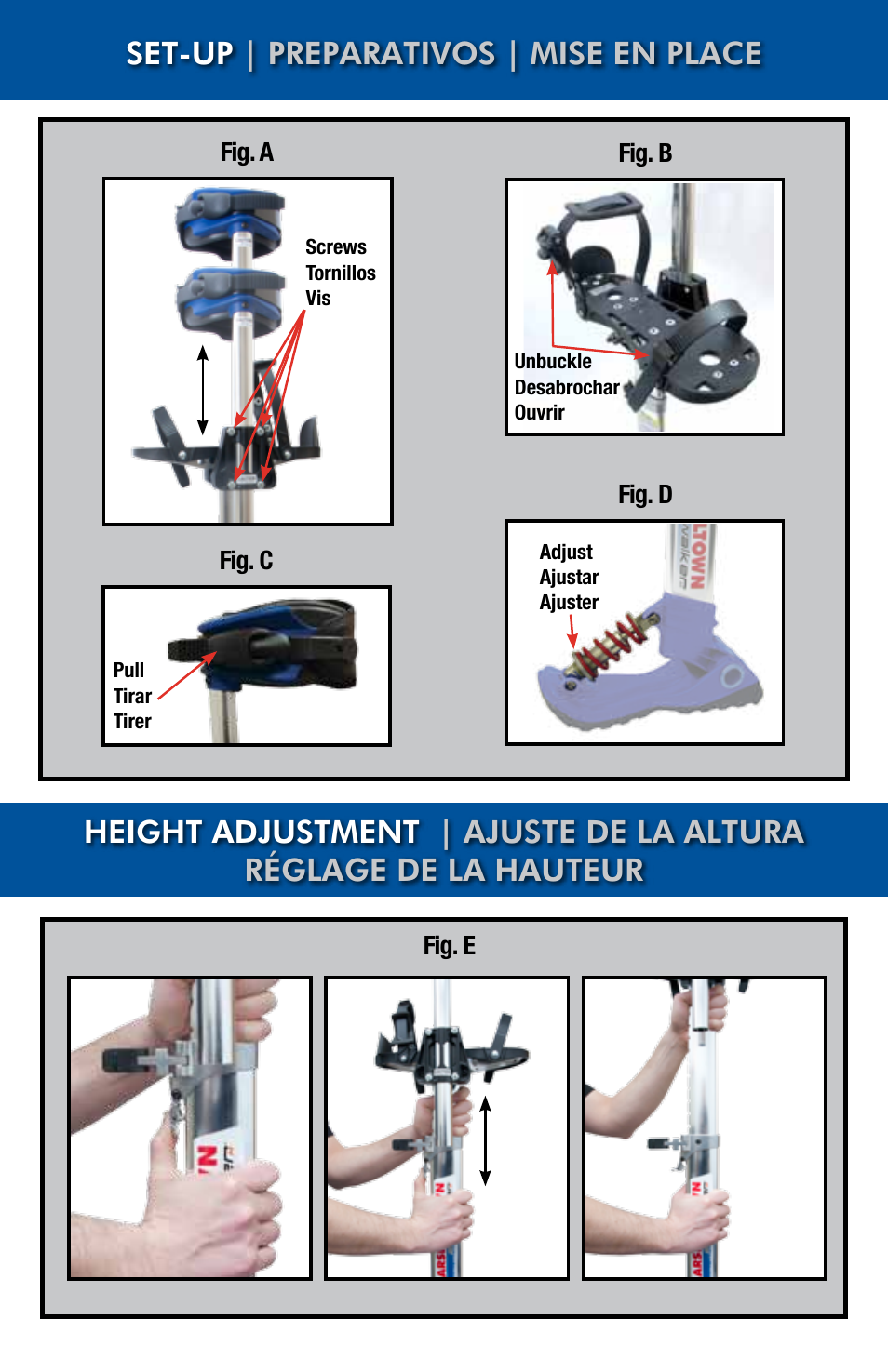 Marshalltown SKY2124 SkyWalker Stilts 2.1 Usage Guide User Manual | Page 14 / 16