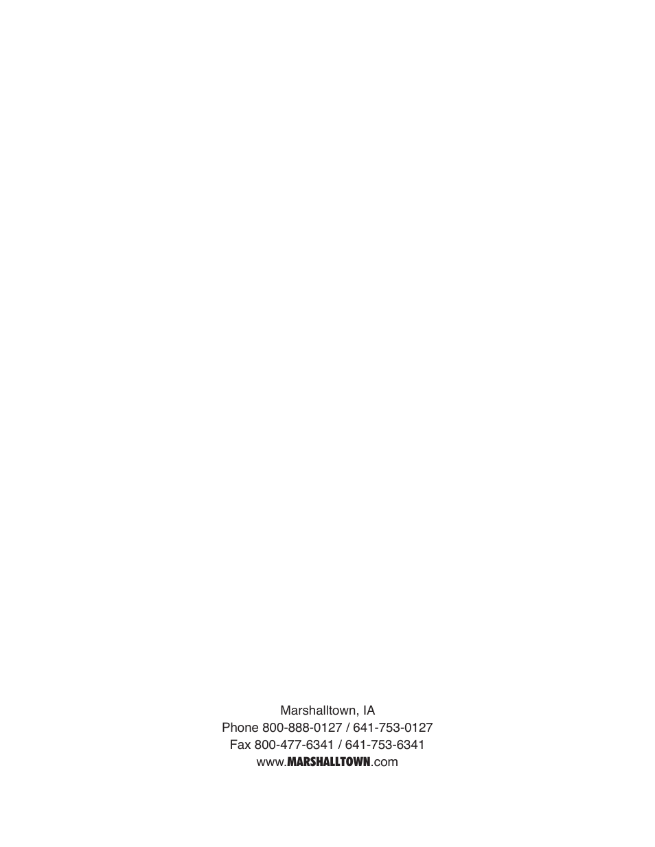 Marshalltown FCS86 SURFACE SHARK Floor Stripper User Manual | Page 44 / 44