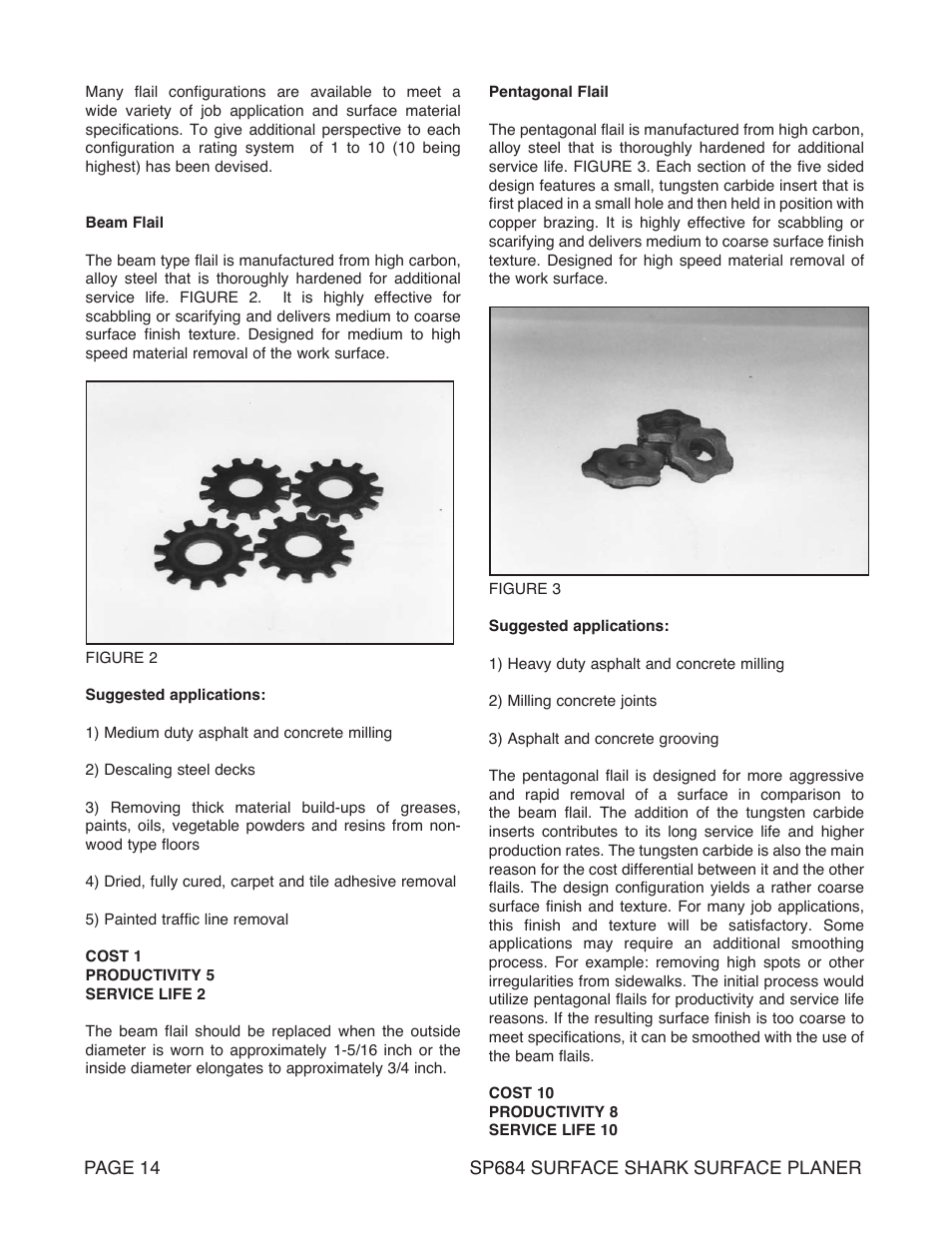 Marshalltown SP684 SURFACE SHARK Surface Planer User Manual | Page 14 / 60
