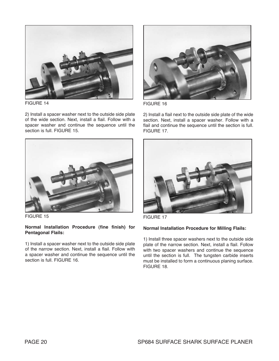 Marshalltown SP684 SURFACE SHARK Surface Planer User Manual | Page 20 / 60