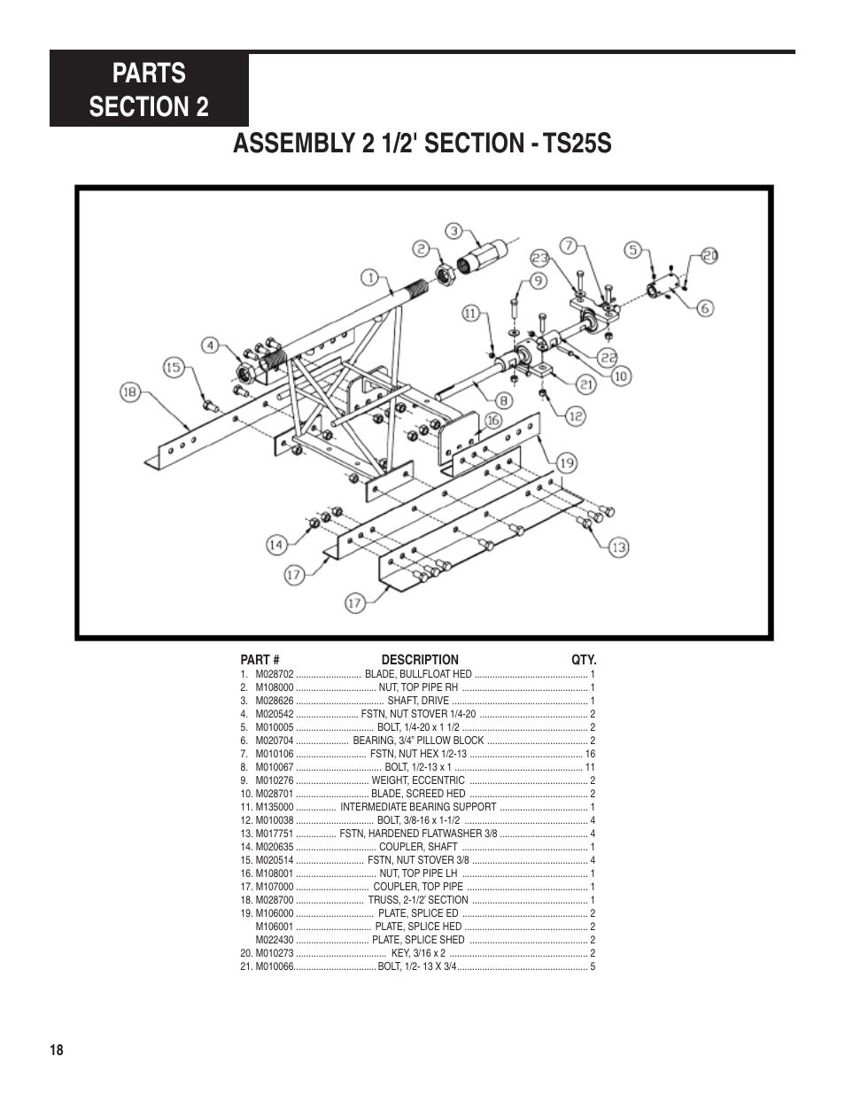 Marshalltown Truss Screed User Manual | Page 18 / 28