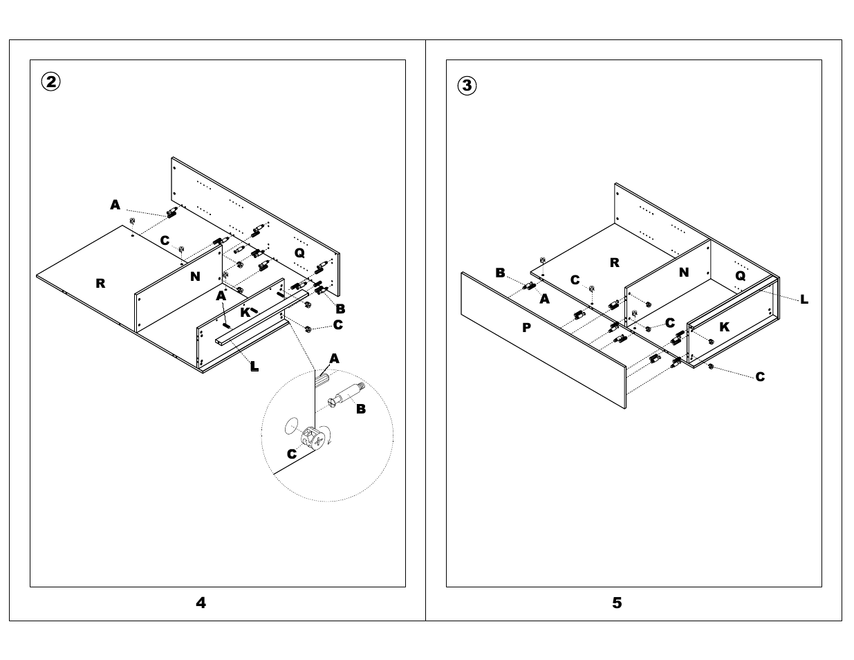 Mayline 5 Shelf Bookcase Aberdeen Series User Manual | Page 3 / 5