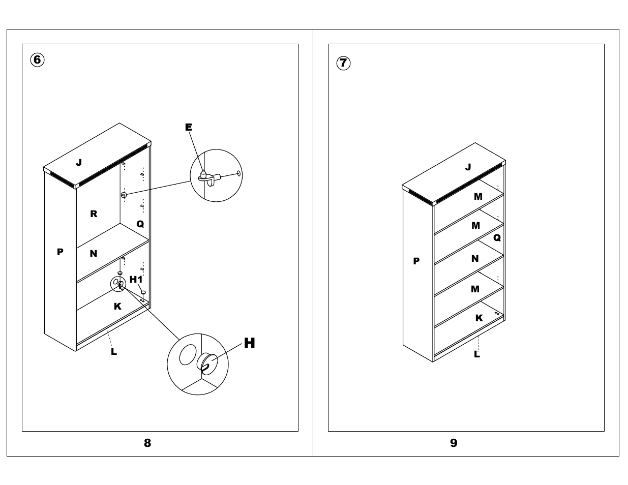 Mayline 5 Shelf Bookcase Aberdeen Series User Manual | Page 5 / 5