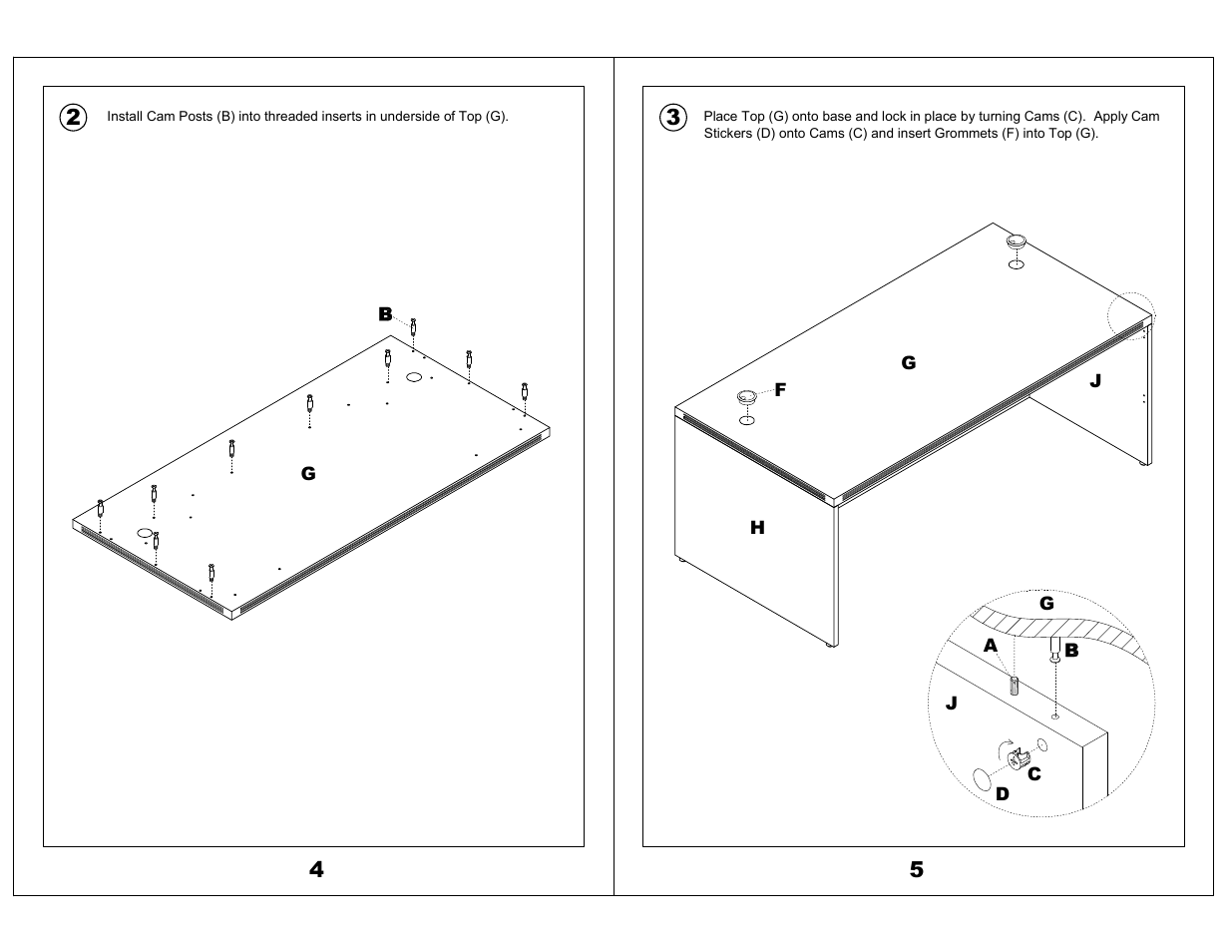 Mayline Conference Front Desk Aberdeen Series User Manual | Page 3 / 3