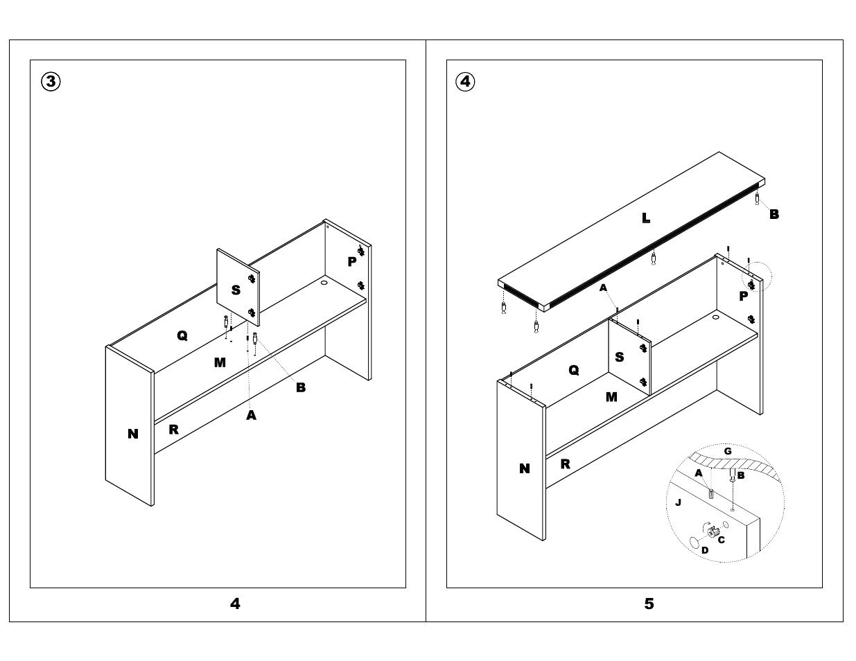 Mayline Desk Mount Hutch - Wood Doors Aberdeen Series User Manual | Page 3 / 5