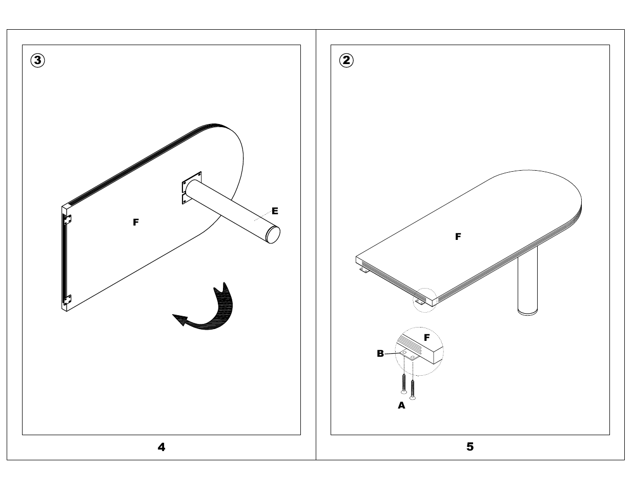 Mayline Peninsula Return 60 x 30 Aberdeen Series User Manual | Page 3 / 3