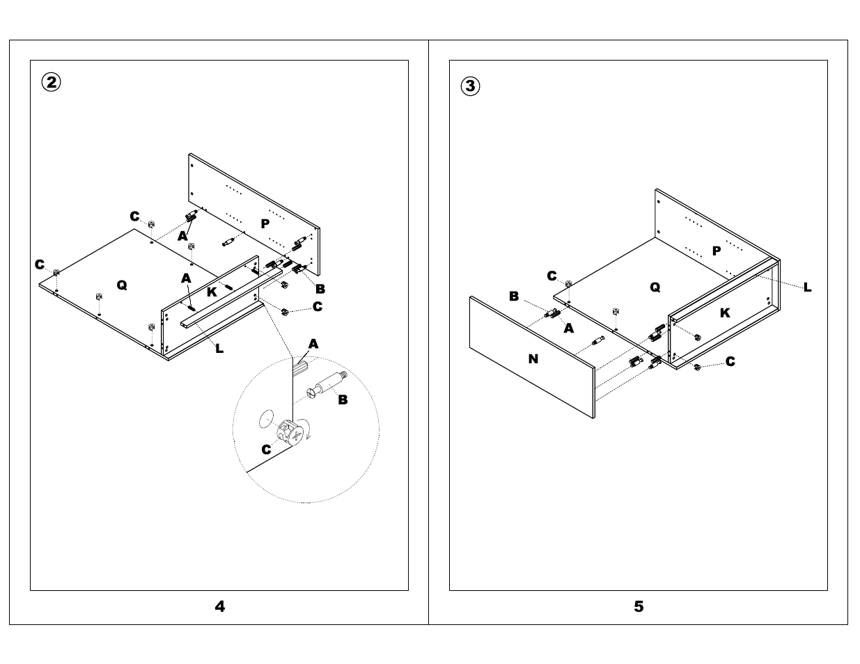 Mayline 3 Shelf Bookcase Aberdeen Series User Manual | Page 3 / 5