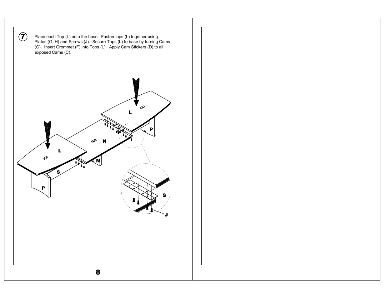 Mayline Boat-Shaped Table -- 216" x 48 Boat Aberdeen Series" User Manual | Page 5 / 5