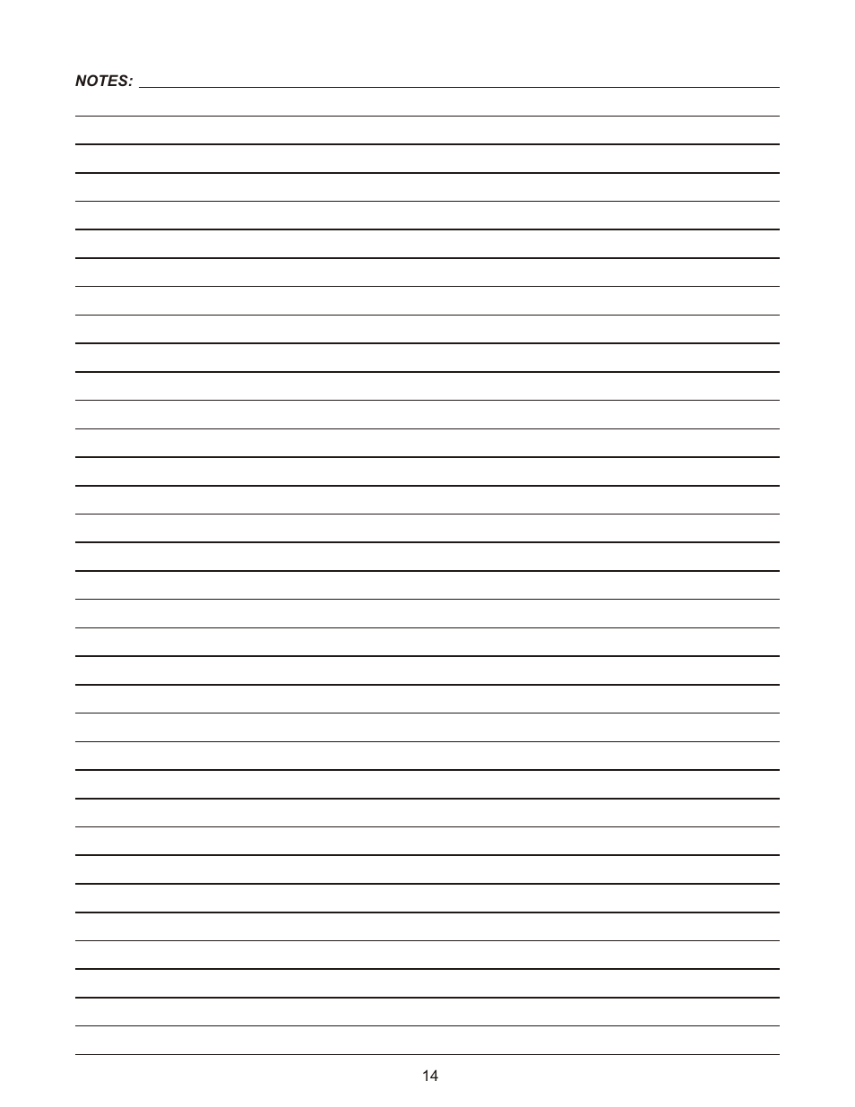 Bakers Pride GDCO-E User Manual | Page 14 / 16