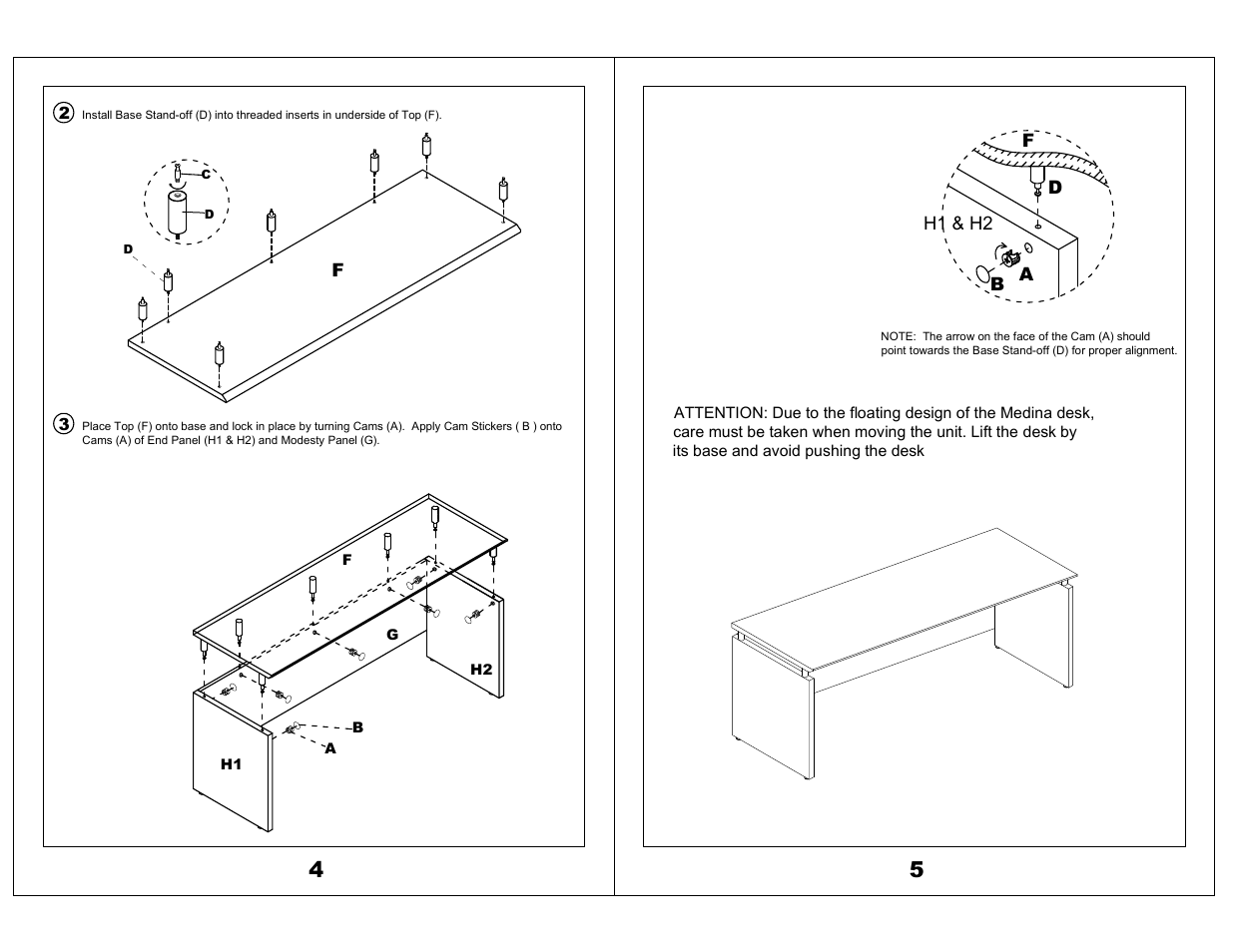 Mayline Credenza Shell Medina Series User Manual | Page 3 / 3