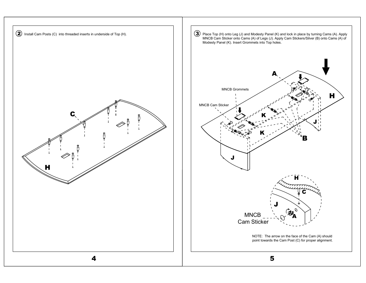 Mayline MNCT96 96 Conference Table Medina Series User Manual | Page 3 / 3