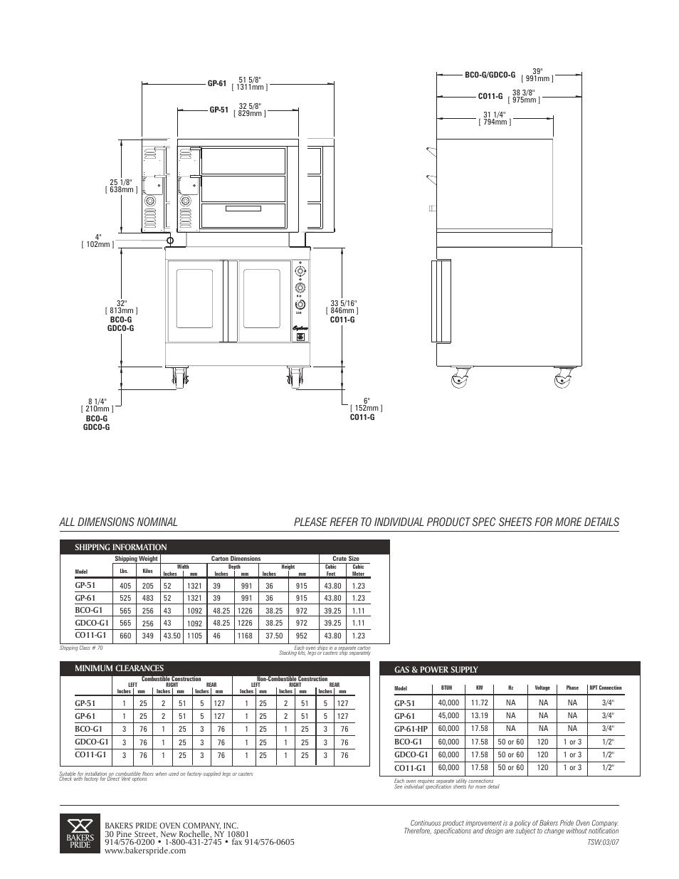 Bakers Pride GP-61HP User Manual | Page 2 / 2
