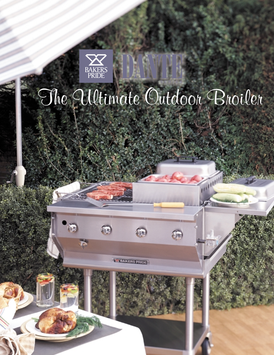 Bakers Pride DANTE CBBQ-60-BI User Manual | 8 pages