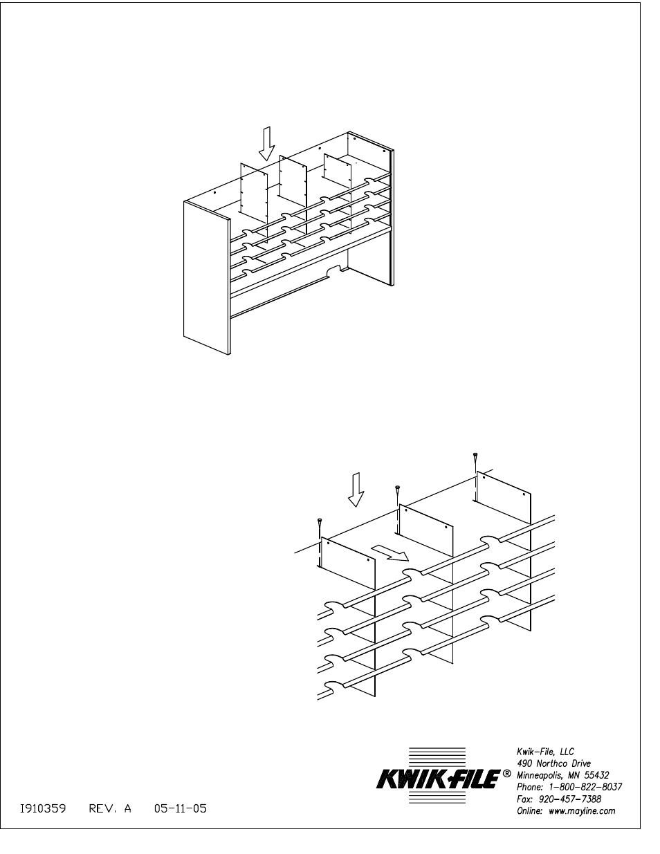 Mayline SR4833R User Manual | Page 4 / 4