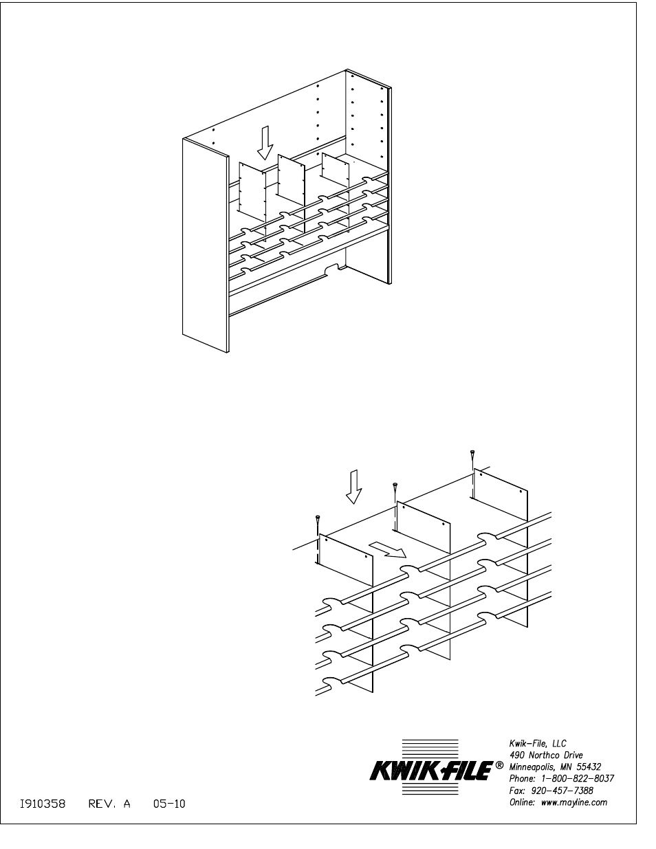 Mayline SR4846R User Manual | Page 4 / 4