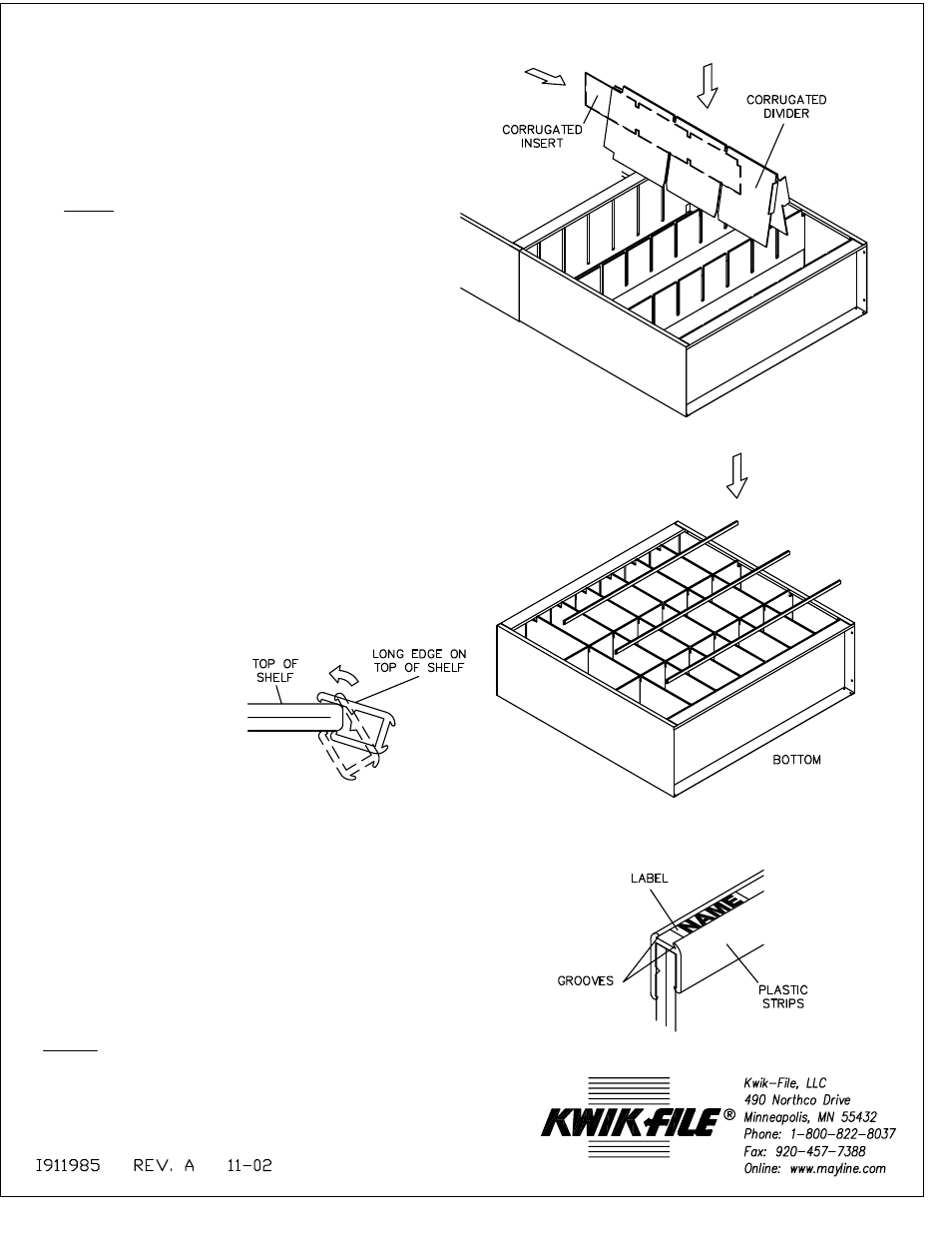 Mayline SRF3871 User Manual | Page 4 / 4