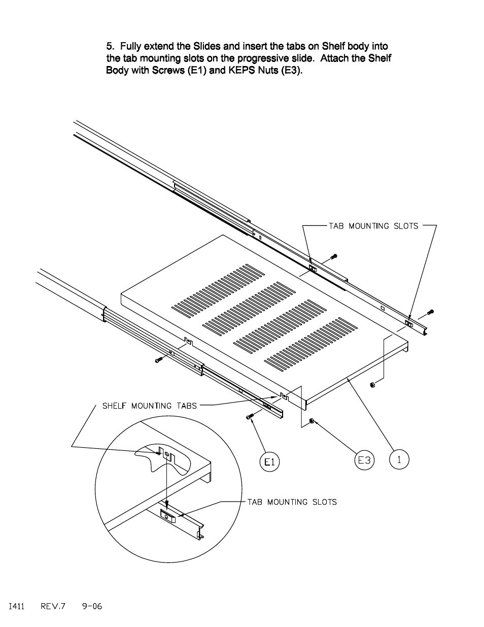 Mayline Sliding Shelf User Manual | Page 4 / 4