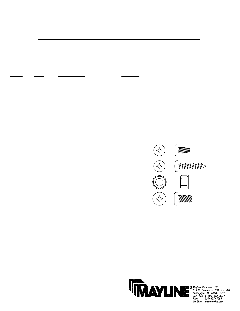 Mayline Corner Organizer Frame User Manual | 4 pages