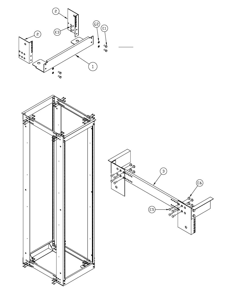 Mayline Dual Adjustable Rack User Manual | Page 2 / 4