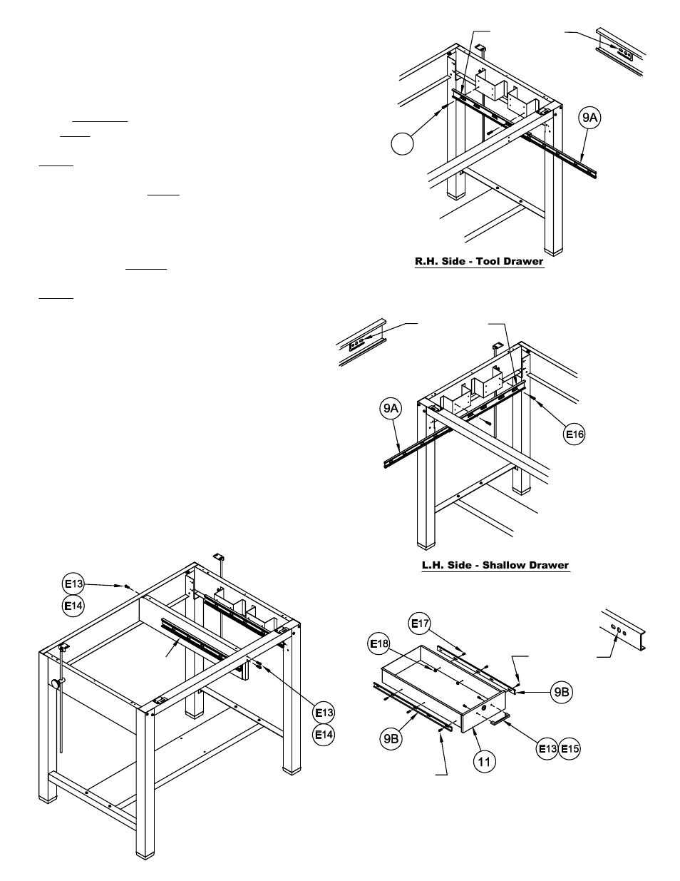 Mayline Ranger 4-post Table User Manual | Page 3 / 5