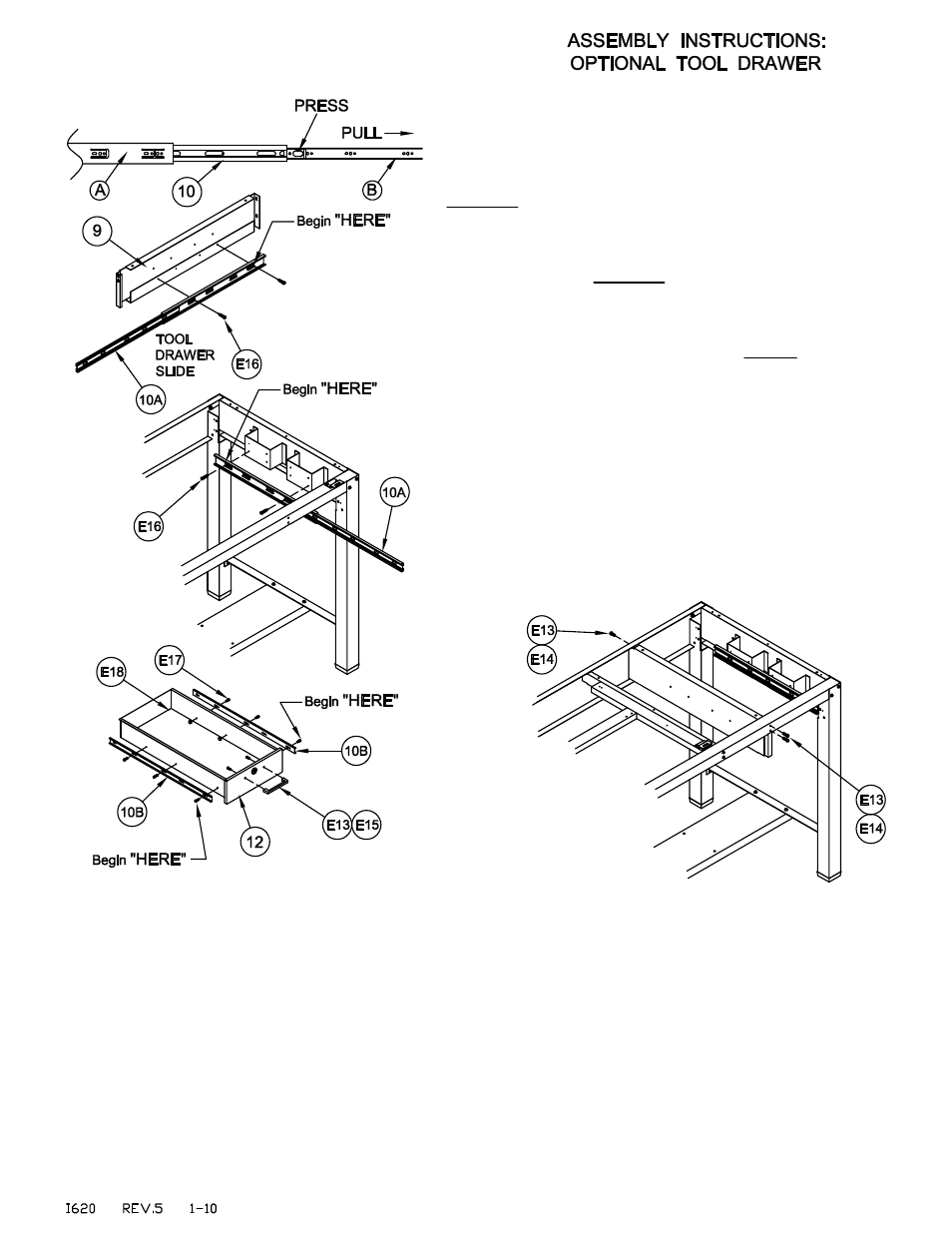 Mayline Ranger Split-Top User Manual | Page 4 / 4