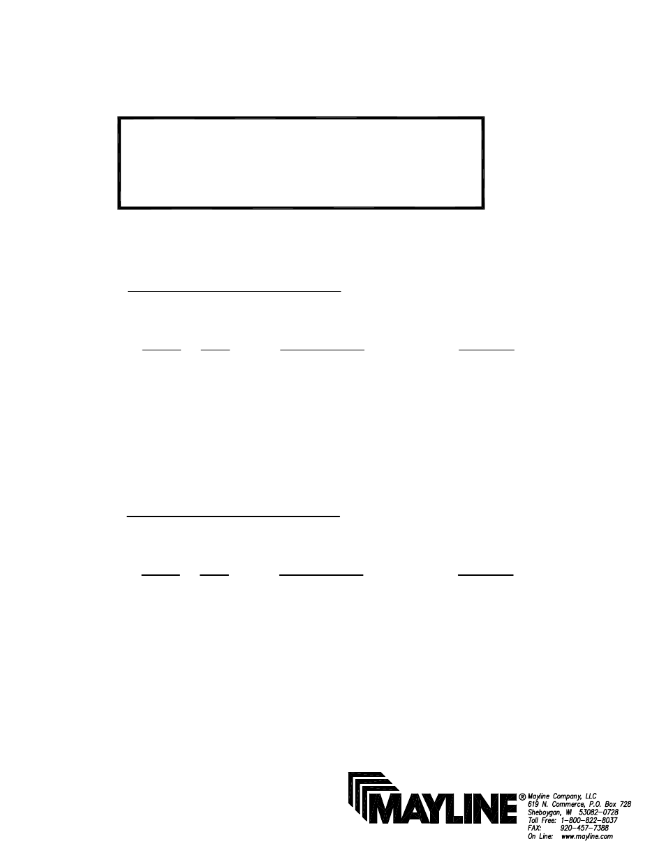 Mayline Futur-Matic Base without Tilt User Manual | 3 pages