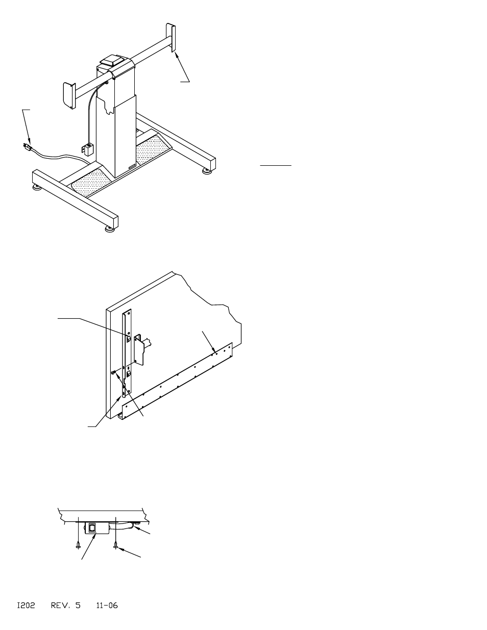 Assembly instructions power base with power tilt | Mayline Futur-Matic Base without Tilt User Manual | Page 3 / 3