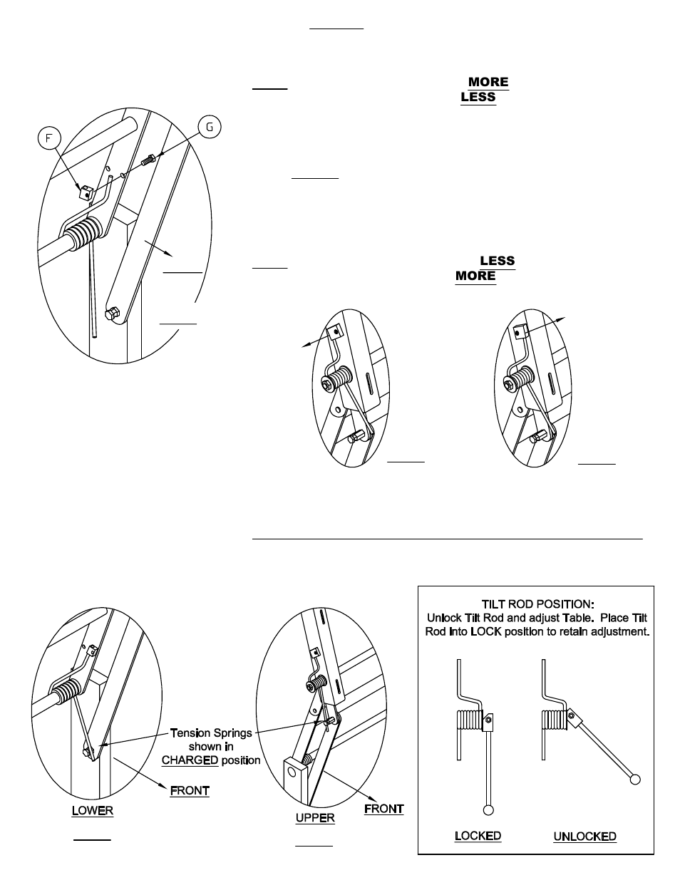 Mayline Dual Adjustment Drafting Table User Manual | Page 2 / 3