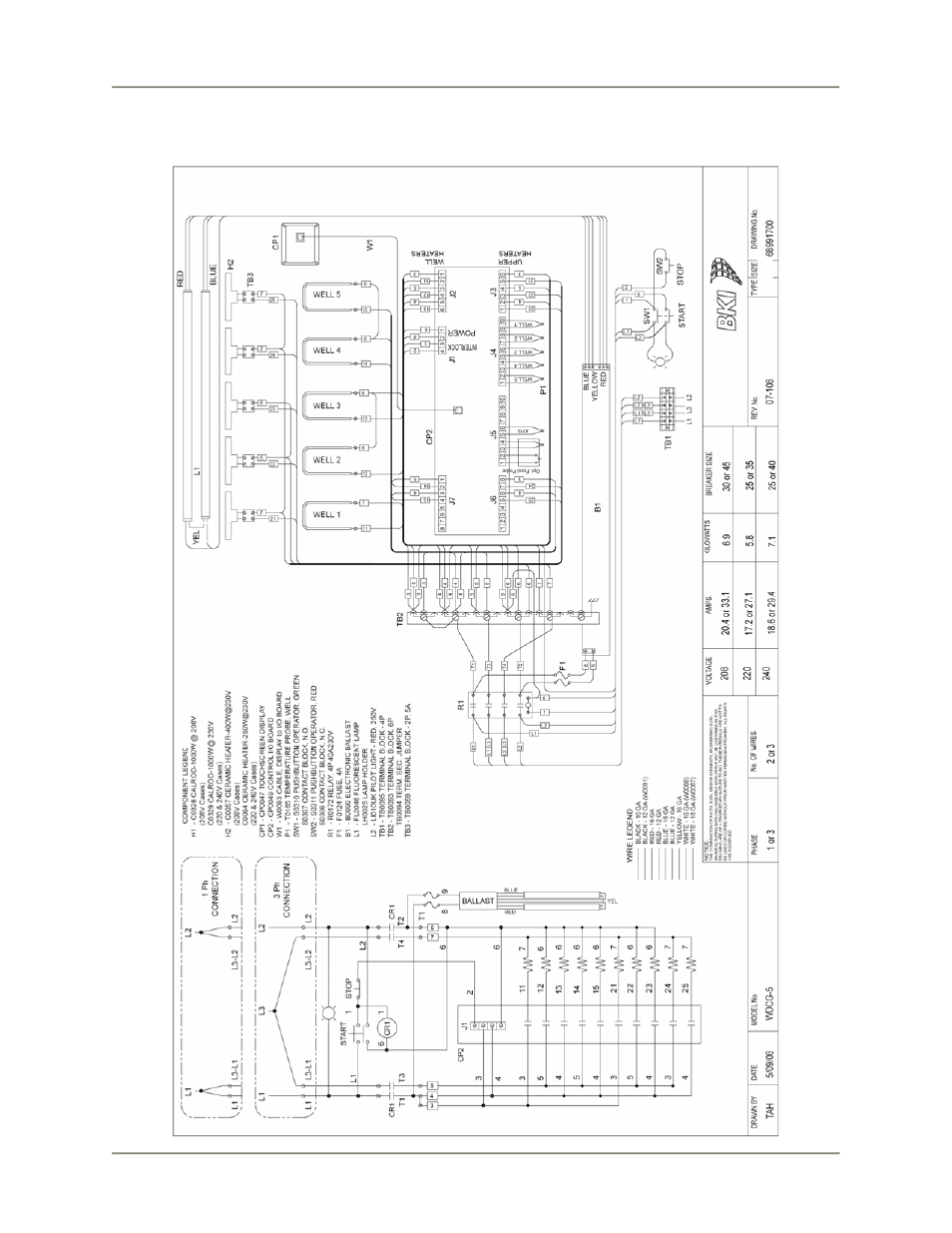Wiring diagrams | BKI Heated Display Merchandisers CSWG User Manual | Page 20 / 36