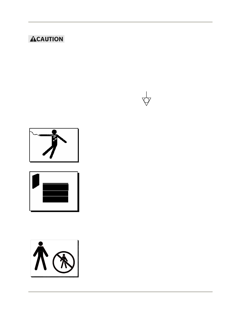Equipotential ground plane, Beware of high voltage, Keep this manual with the equipment | Protect children, Specific precautions, Safe work practices | BKI Heated Display Merchandisers CSWG User Manual | Page 5 / 36