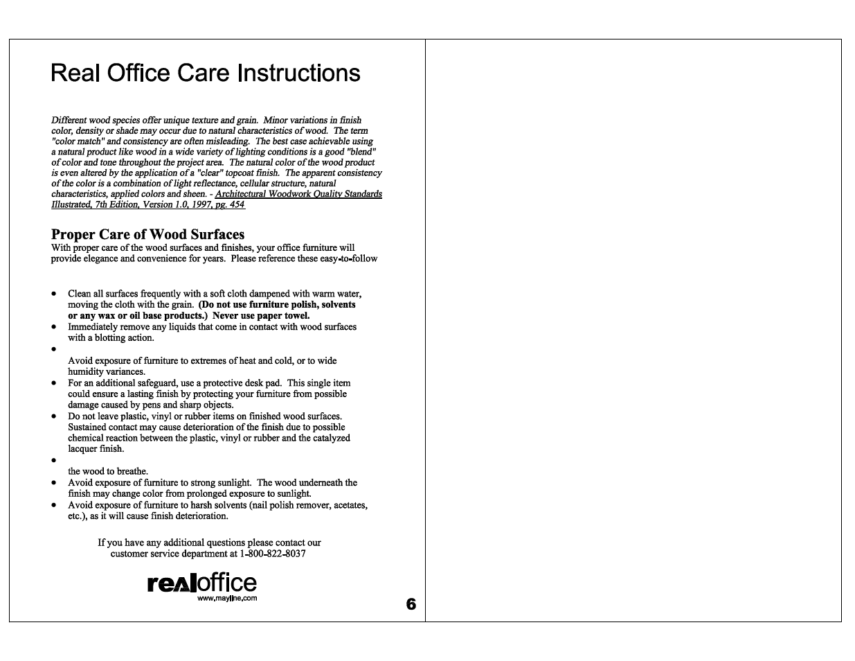 Finish color matching | Mayline VFF File-File Mobile Pedestal User Manual | Page 4 / 4