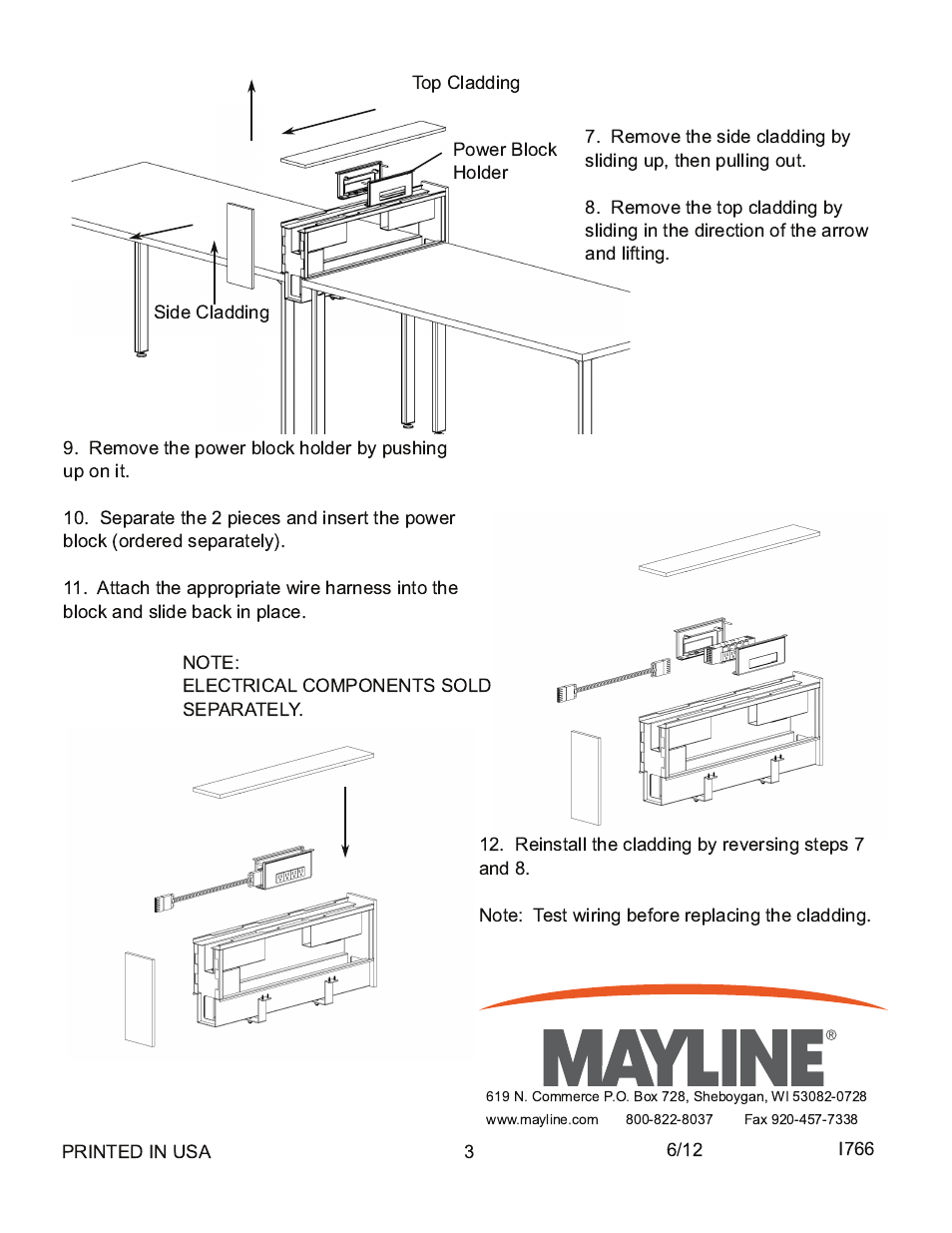 Mayline Technology Beltway User Manual | Page 3 / 3