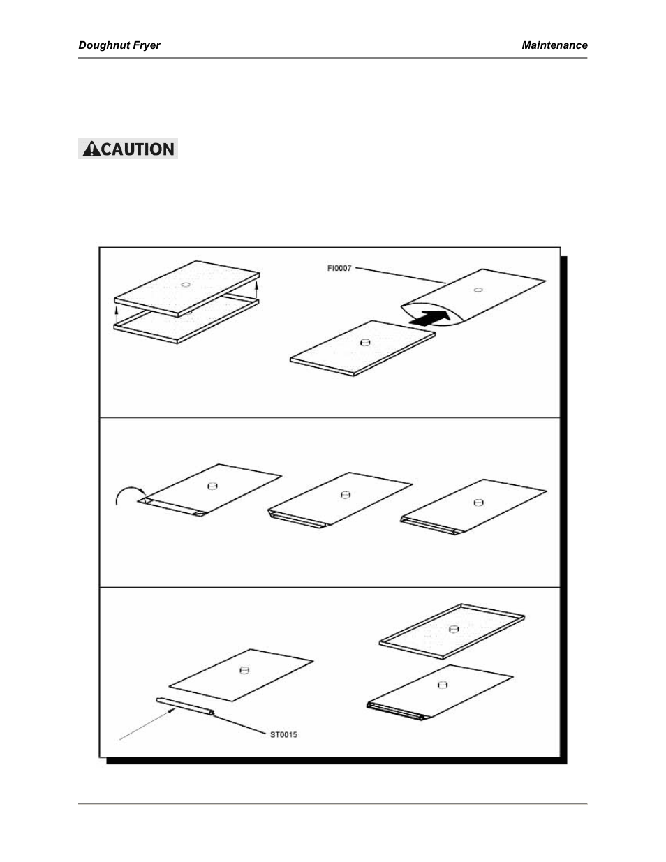 Filter pad replacement | BKI DNF User Manual | Page 22 / 24