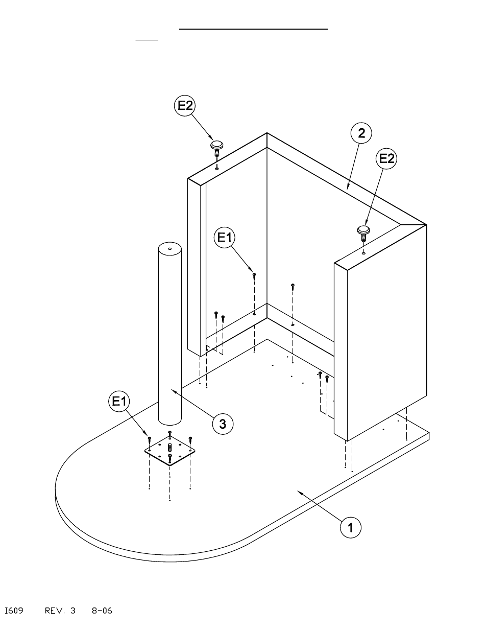 Mayline CSII Freestanding Peninsula User Manual | Page 3 / 3