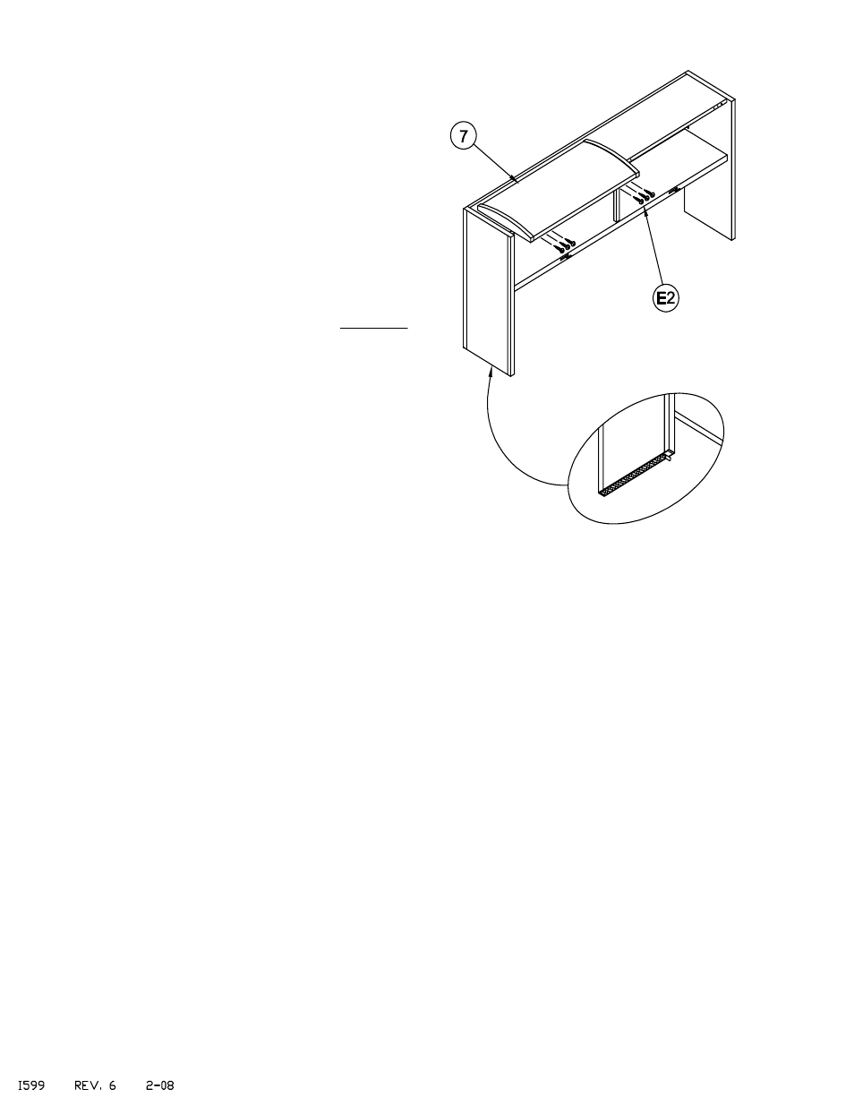 Mayline CSII Overhead w/Flipper Door User Manual | Page 4 / 4