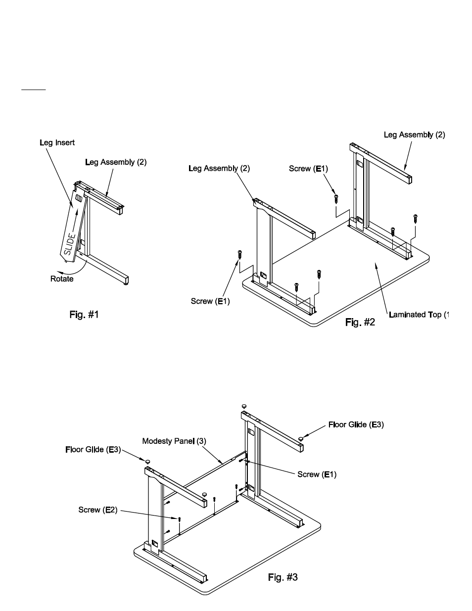 Mayline CS Worktables User Manual | Page 2 / 3
