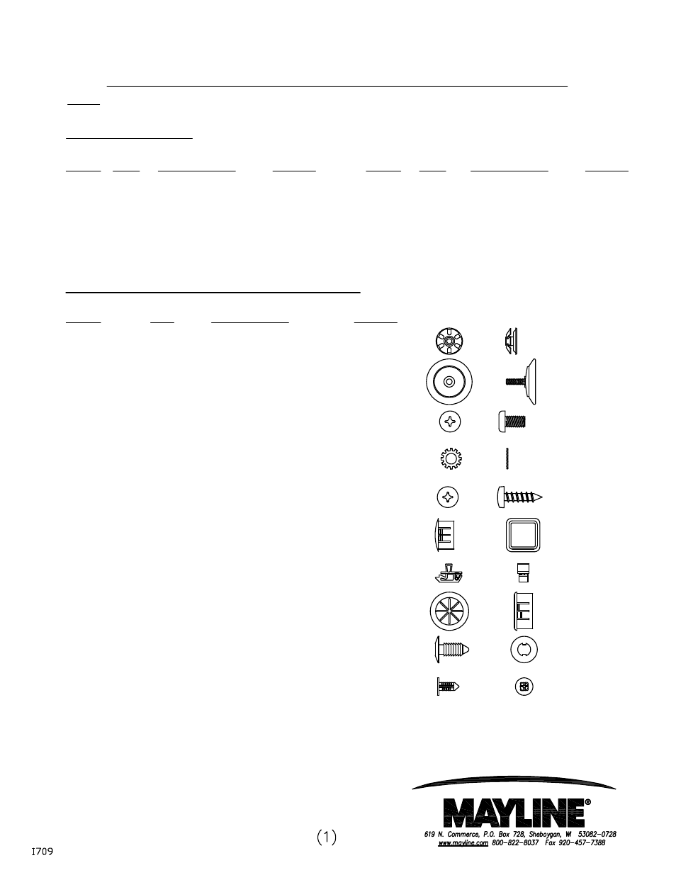 Mayline Dual Starter User Manual | 5 pages