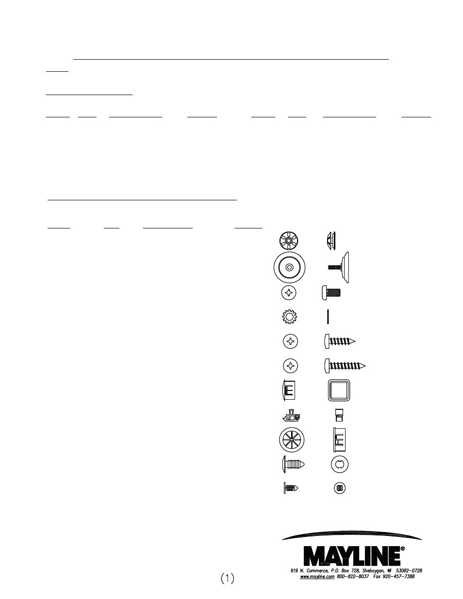 Mayline Dual Adder User Manual | 6 pages