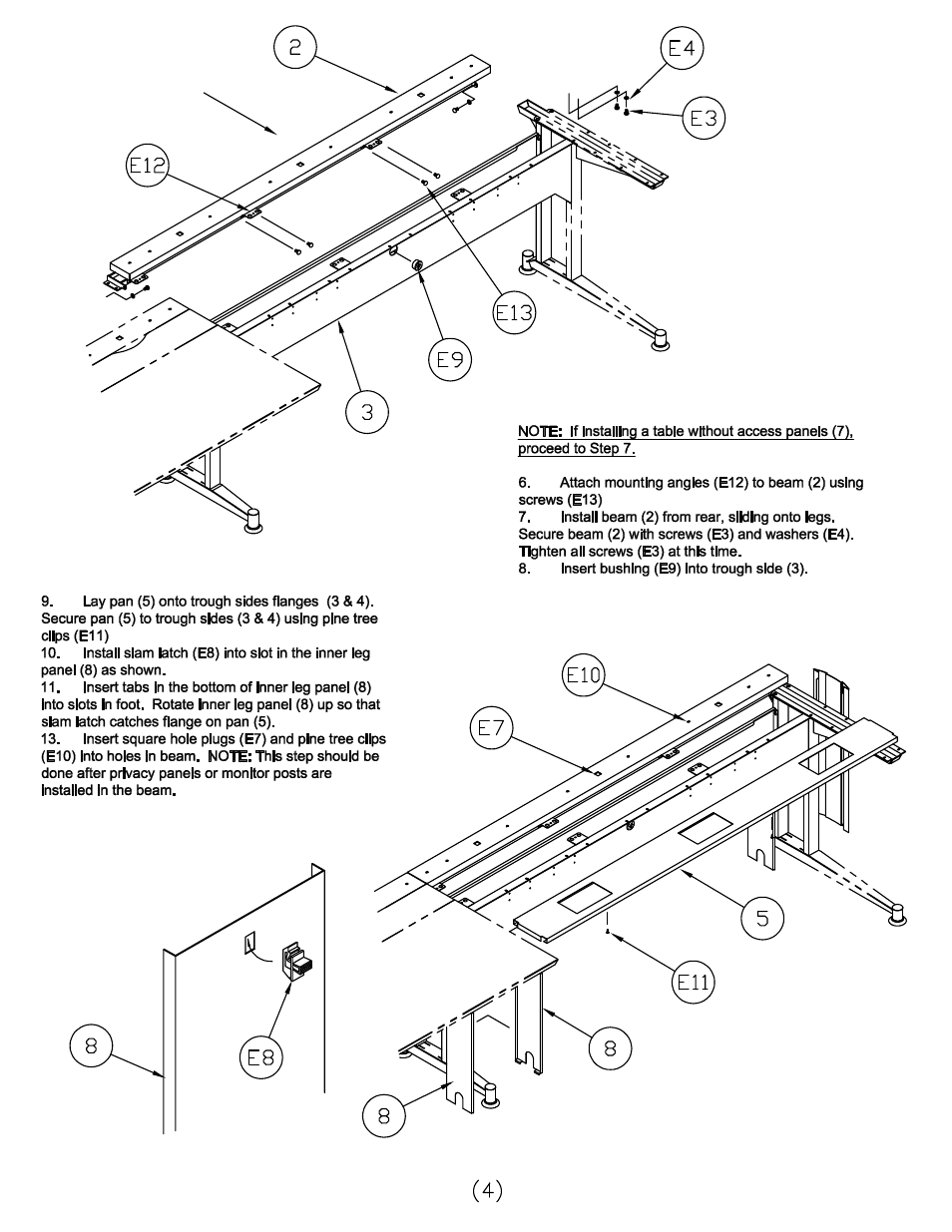 Mayline Single Adder User Manual | Page 4 / 6