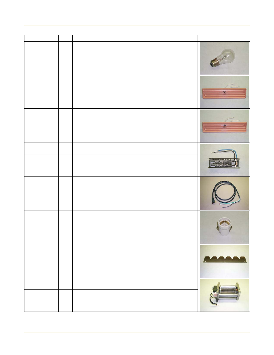 Components | BKI SFW-72 User Manual | Page 21 / 28