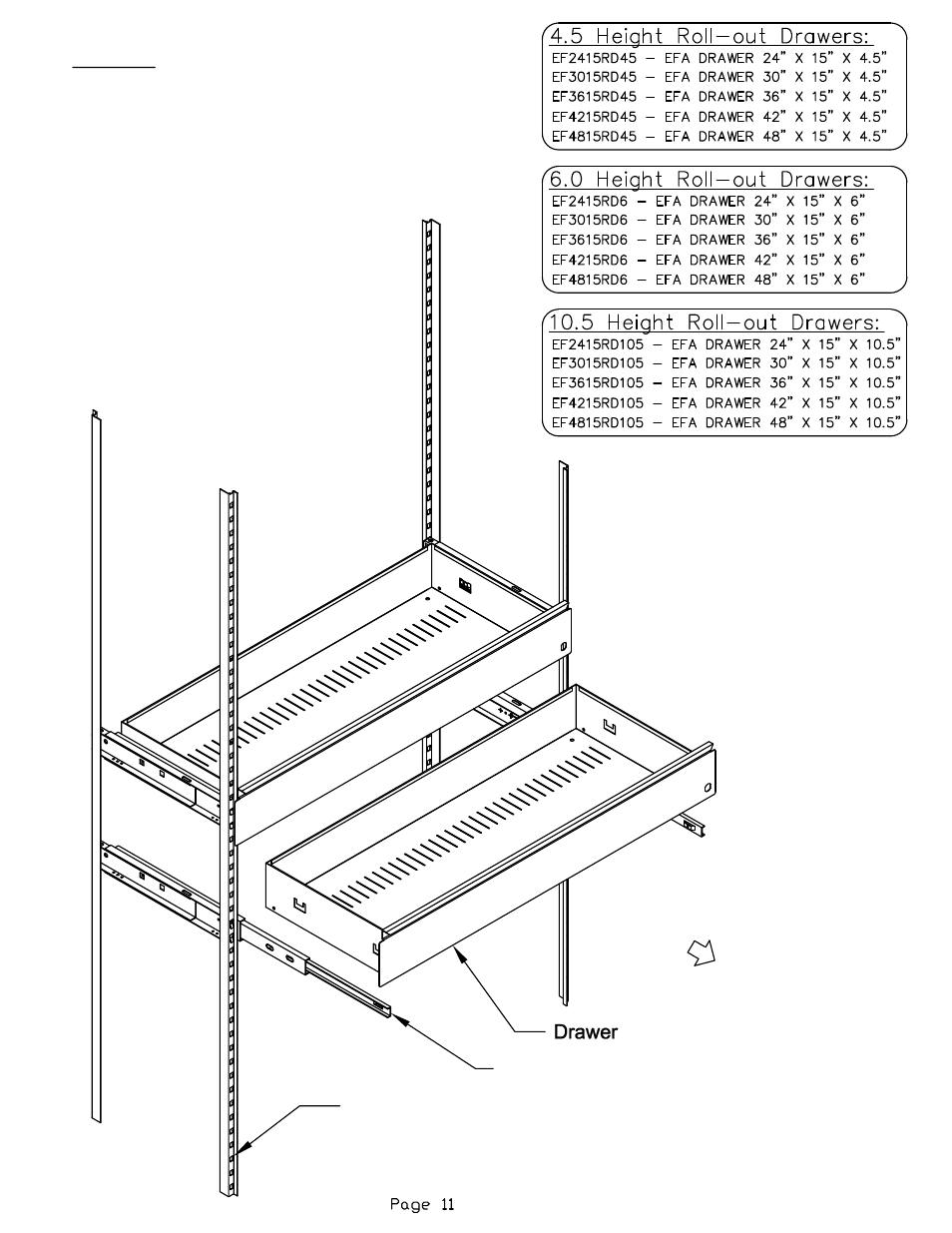 Mayline Four Post Shelving User Manual | Page 11 / 16