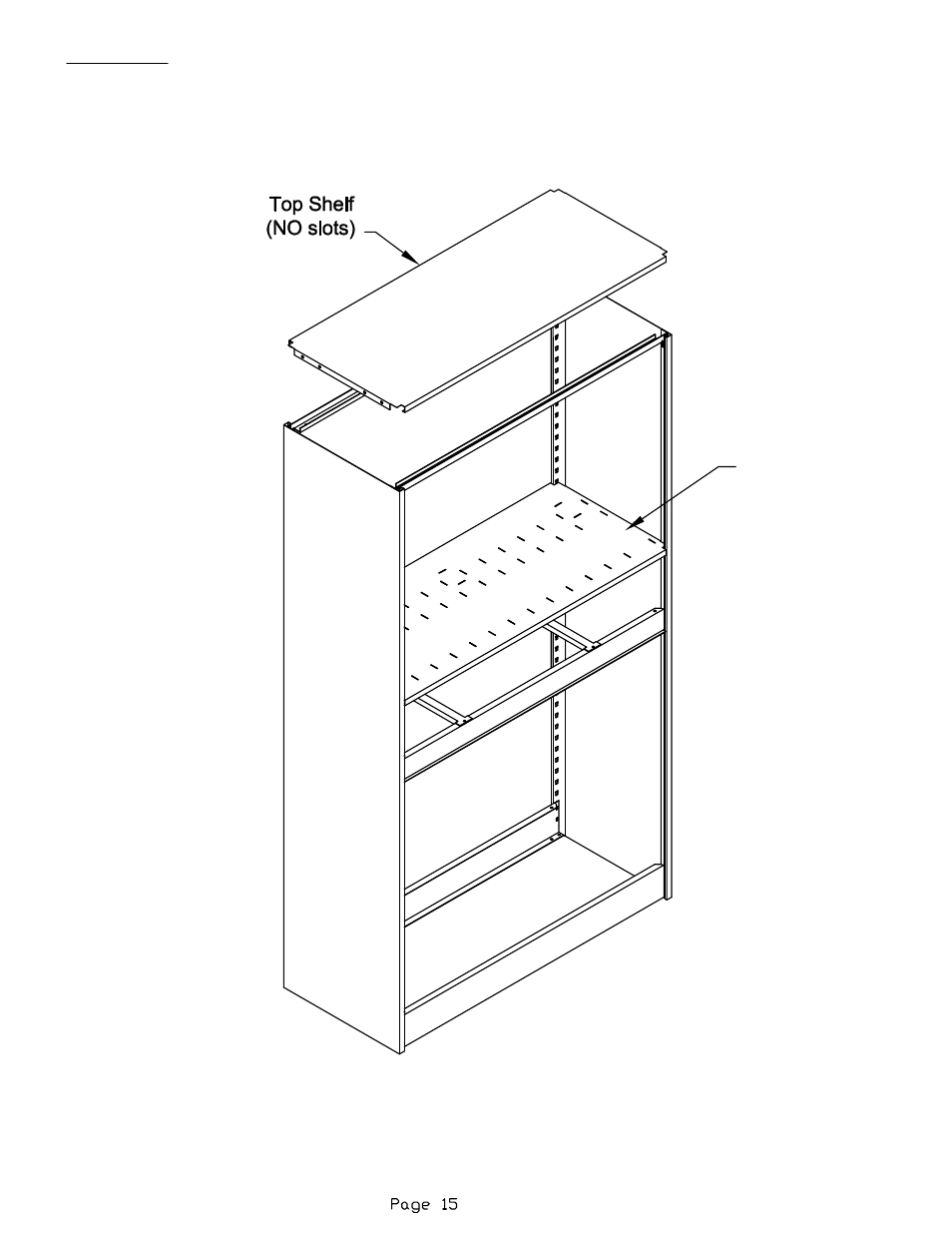 Mayline Four Post Shelving User Manual | Page 15 / 16